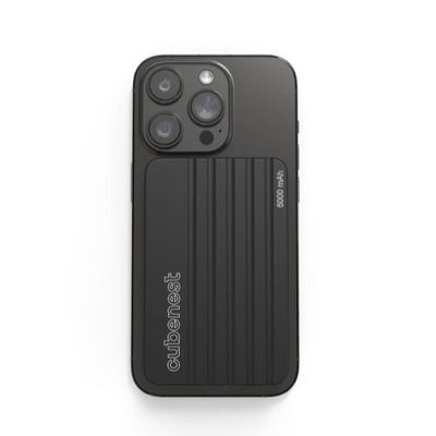 Cubenest Magnetická bezdrátová powerbanka 5000 mAh S1B1 - černá
