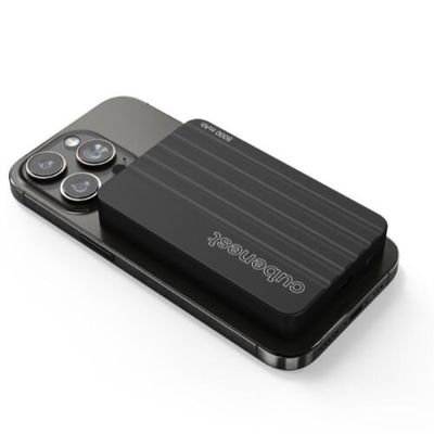 Cubenest Magnetická bezdrátová powerbanka 5000 mAh S1B1 - černá
