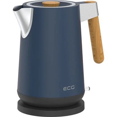 ECG RK 1768 Strix Timber Petrol Rychlovarné konvice