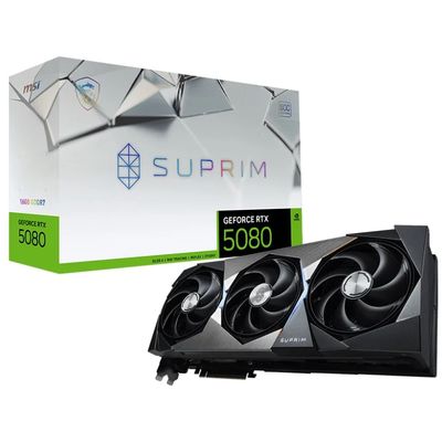 MSI GeForce RTX 5080 16G SUPRIM SOC