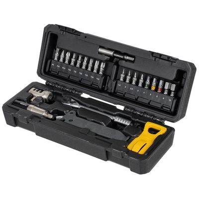 TOPEAK nářadí ESSENTIAL TOOLSHOP s pouzdrem černá