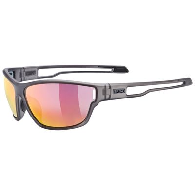 UVEX BRÝLE SPORTSTYLE 806 SMOKE MATT/MIR.RED