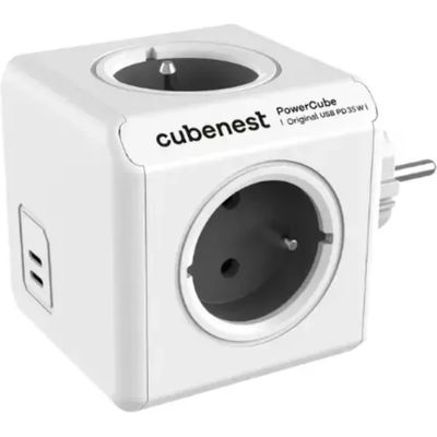 Cubenest PowerCube Original USB C+C PD 35 W - šedá