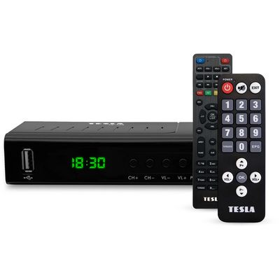TESLA TE-323 - set-top box DVB-T2 (H.265/HEVC)