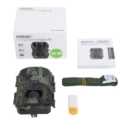 EVOLVEO StrongVision Compact 4K, fotopast/časosběrná kamera 32GB