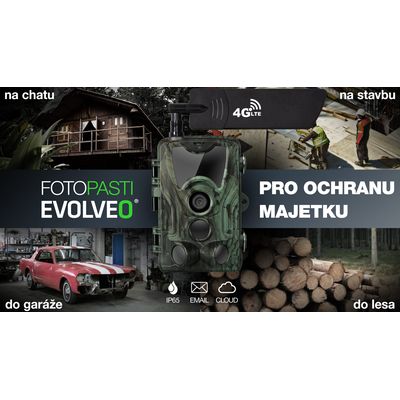 EVOLVEO StrongVision LTE CLOUD,Fotopast s 4G, CLOUD/EMAIL, 32GB