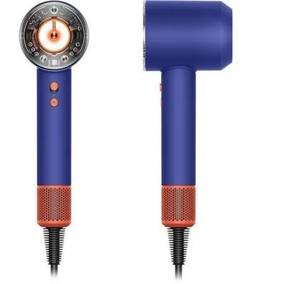 Dyson Supersonic Nural HD16 fén na vlasy, 1600 W, difuzér, 4 teploty, 3 rychlosti, vinca blue/topaz