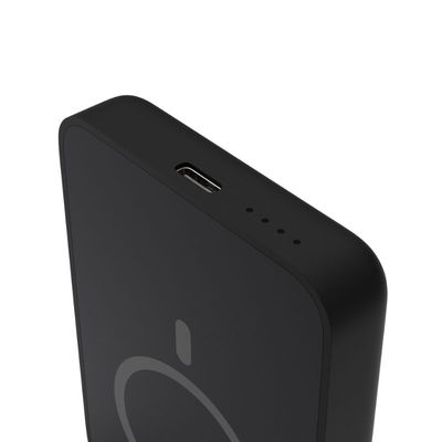 Spello ForcePack 5000mAh magnetická bezdrátová powerbanka Bank SM31 - černá