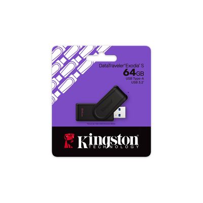 Kingston DataTraveler Exodia S 64GB černá