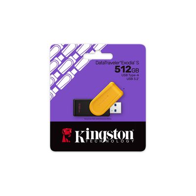 Kingston DataTraveler Exodia S 512GB žlutá