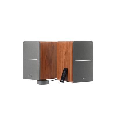 EDIFIER R1280T a WiiM Mini Smart Wi-Fi Audio Streamer
