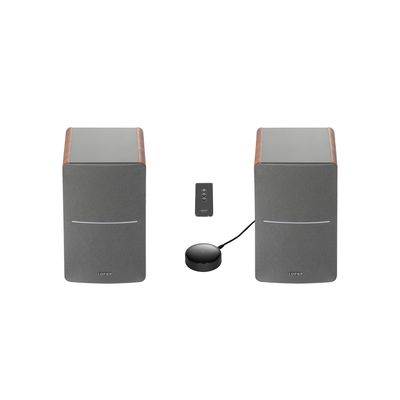 EDIFIER R1280T a WiiM Mini Smart Wi-Fi Audio Streamer