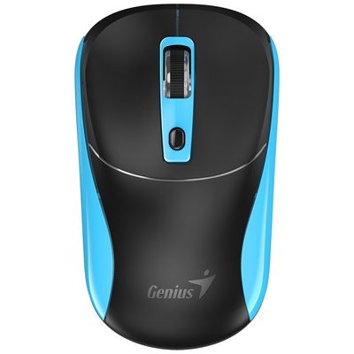 GENIUS NX-7123 BlackBlue/ 1200 dpi/ bezdrátová/ Copilot/ 4tlačítková/ černomodrá