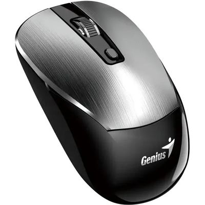GENIUS NX-7125 Silver/ 1200 dpi/ bezdrátová/ Copilot/ 4tlačítková/ stříbrná