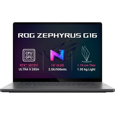 ASUS ROG Zephyrus G16 GU605CR-NEBULA168X Eclipse Gray kovový