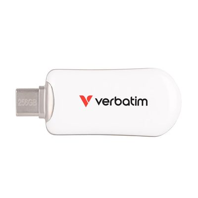 Verbatim Plectra 256GB bílá