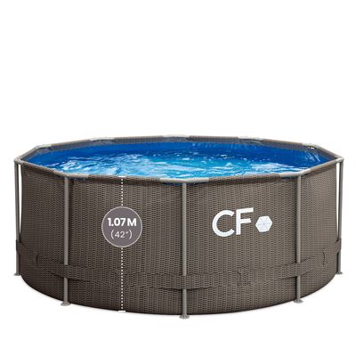 CF Bazén FRAME ratan - 305 x 107 cm