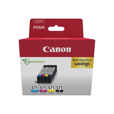 CANON CLI-571 C/ M/ Y/ BK Multi pack, originální