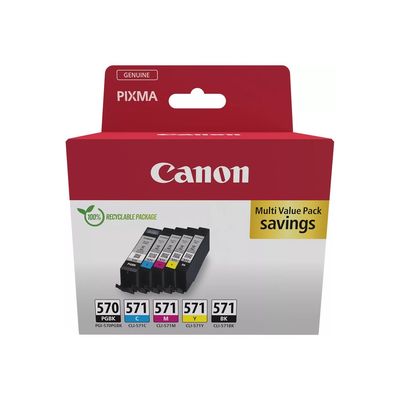 CANON PGI-570/CLI-571 PGBK/BK/C/M/Y Multi pack, originální