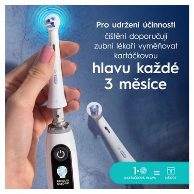 Oral-B iO Interdental Clean Náhradní hlavice pro rovnátka, 2 ks