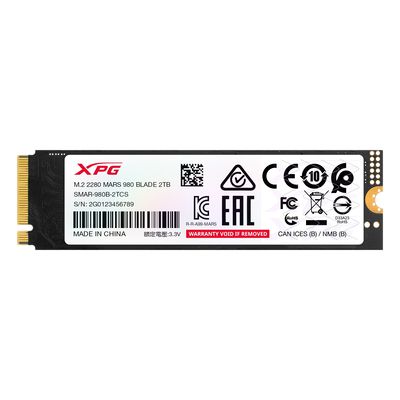 ADATA SSD XPG Mars 980 Blade 2TB (SMAR-980B-2TCS)