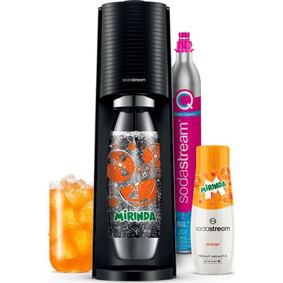 Sodastream Sada výrobníku TERRA Black Mirinda Mpack