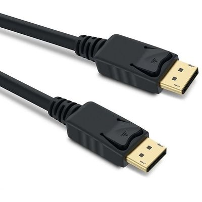 DisplayPort 1.4 přípojný kabel M/M, zlacené konektory, 1m - rozbalené / použité