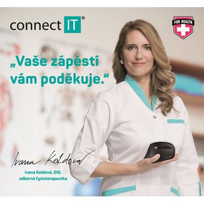 Connect IT CMO-2900-BK VERTICAL, bezdrátová optická myš - rozbalené / použité