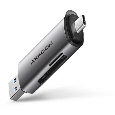 AXAGON CRE-SAC, USB-C + USB-A externí čtečka - rozbalené / použité