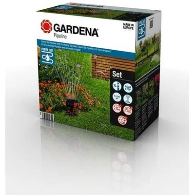 Gardena 8272-20 Startovací sada Pipeline s výkyvným zavlažovačem