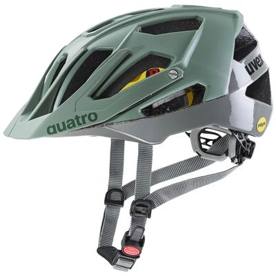 Uvex Quatro CC MIPS, moss green/rhino (56-61cm)