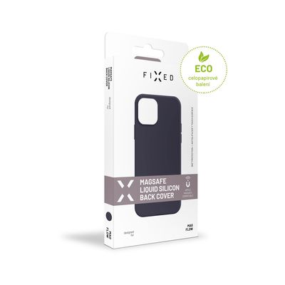 Zadní kryt FIXED MagFlow s podporou MagSafe pro Apple iPhone 14 Plus, modrý
