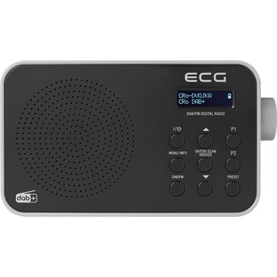 ECG RD 110 DAB Přenosné rádio, černé