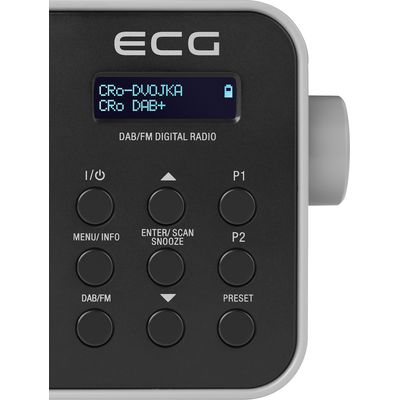 ECG RD 110 DAB Přenosné rádio, černé