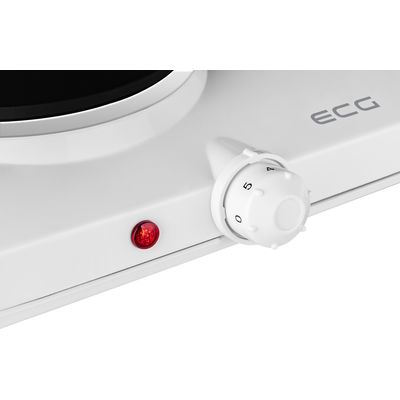ECG EV 2512 Elektrický vařič, bílý