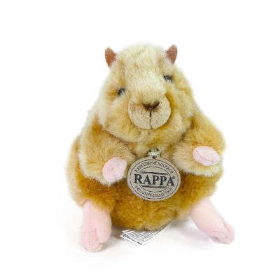 Rappa Plyšový křeček zlatý 16 cm ECO-FRIENDLY