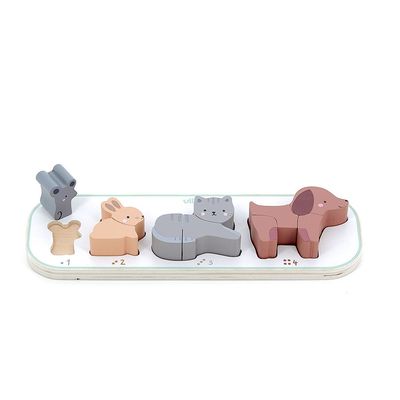 Vilac Vkládací puzzle Učím se počítat zvířátka Sarah Betz