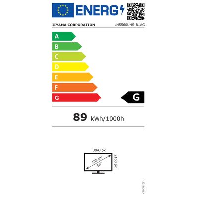 iiyama ProLite LH5560UHS-B1AG 55 - rozbalené / použité