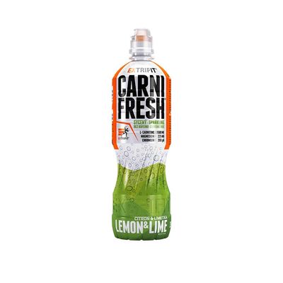Extrifit Carnifresh Sparkling Caffeine free 850 ml lemon lime