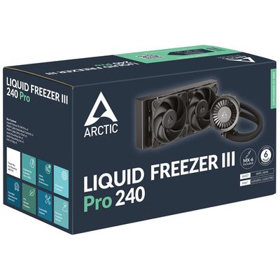 ARCTIC Liquid Freezer III Pro 240, černý
