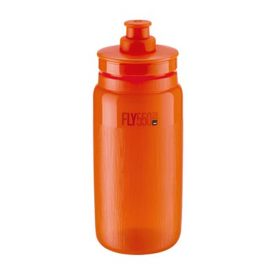 ELITE láhev FLY TEX, 550 ml, průhledná/oranžová