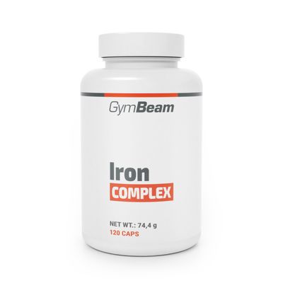 GymBeam Iron Complex (železo) - 120 tablet