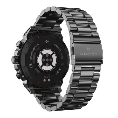 Garett Smartwatch Atom Black Steel