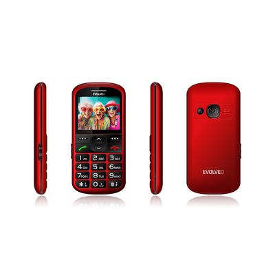 EVOLVEO EasyPhone XS červený