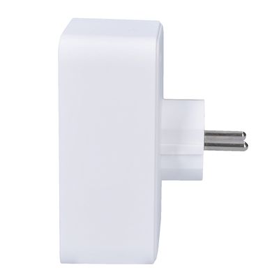 Solight rozbočka, 1x 16A + 2x 2,5A, 2xUSB A+C, bílá, vypínač