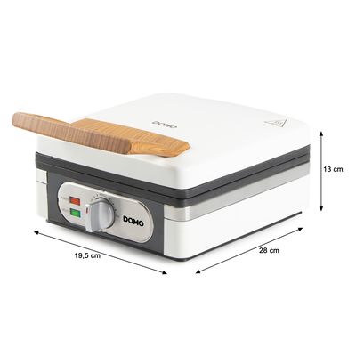 DOMO DO9274W Vaflovač 4x7 s termostatem