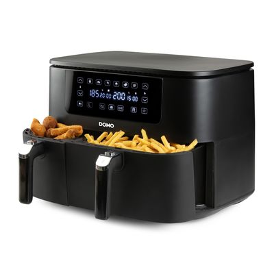 DOMO DO546FR Dvojitá horkovzdušná fritéza 3+6 l