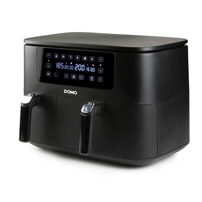 DOMO DO546FR Dvojitá horkovzdušná fritéza 3+6 l