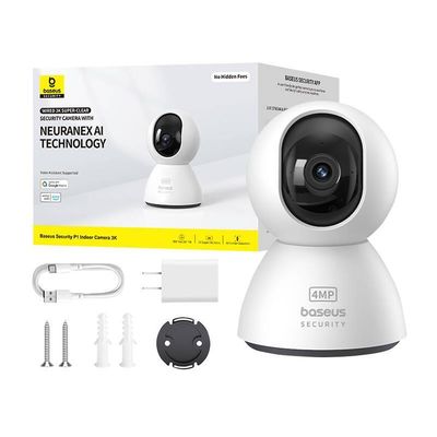 Vnitřní kamera Baseus Security P1 3K bílá