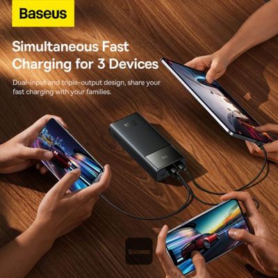 Powerbanka Baseus Star-Lord 20000mAh, 22,5W černá